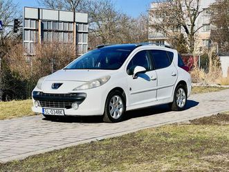 puegeot 207 sw panorama, podgrzewane fotele, hak, alufelgi ruda śląska • olx.pl