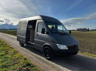 sprinter camper + motorradtransporter in 10 min – 213 cdi