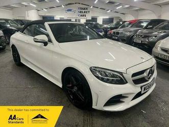 2018 mercedes-benz c class 1.5 c200 mhev amg line cabriolet g-tronic+ euro 6 (start/stop) 2dr convertibl...