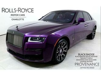 used 2022 rolls-royce ghost sedan