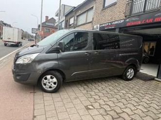 ② transit custom lang 6place *automatique*netto 16529 — camionnettes & utilitaires — 2ememain