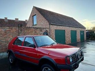 ② golf country 4x4 syncro oldtimer // project — oldtimers & ancêtres — 2ememain