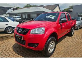 2012 gwm steed 5 2.4 mpi 4x4 double-cab