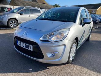 2010 citroen c3 1.6 hdi 16v airdream+ 5dr hatchback diesel manual