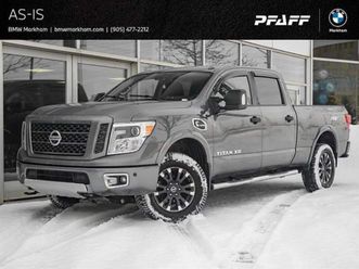 nissan titan crew cab pro-4x* intercooled turbo diesel v-8 5.0 l