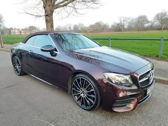 2.0 e300 amg line (premium plus) cabriolet g-tronic+ euro 6 (start/stop) 2dr
