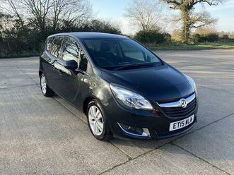 2015 vauxhall meriva 1.4 i life - 5dr - new mot - part ex to clear - cheap mpv