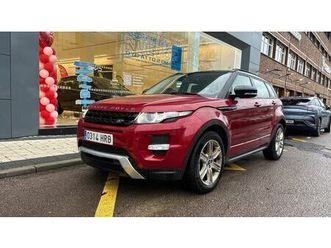 land rover range rover evoque 4wd dynamic