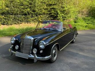 220 ponton s - rotes leder, vergaser überholt