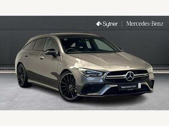 2.0 cla35 amg (premium plus) shooting brake 7g-dct 4matic euro 6 (start/stop) 5dr