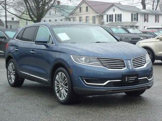 used 2018 lincoln mkx reserve