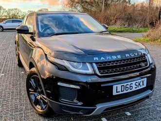 2016 range evoque se tech coupe 2.0 td4 auto 4wd – new timing chain • high spec • long mot
