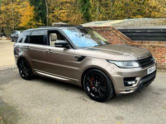 2017 land rover range rover sport 3.0 sdv6 [306] autobiography dyn 5dr auto [7 seat] estate diese...