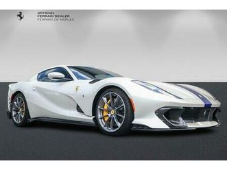 certified 2023 ferrari 812 competizione