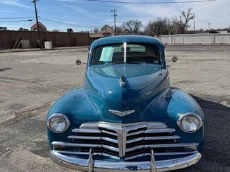 1948 chevrolet fleetline fleetline coupe, new 350 motor new leather interior
