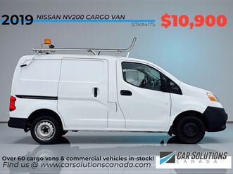 2019 nissan nv200 cargo van