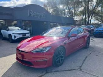 tesla model s plaid carfax