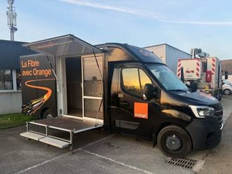 renault master 27490ht 20m3 plancher bas cellule de vie