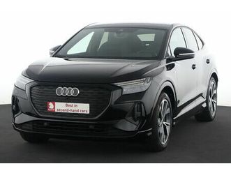 audi q4 sportback e-tron 40 82 kwh sportback 40 82 kwh + gps + carplay + camera + leder/alcantara + pdc + cruise(acc) + alu 20