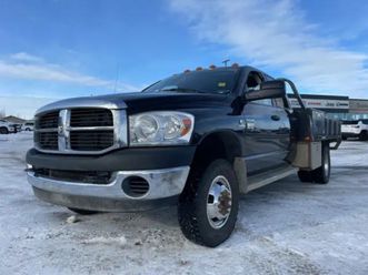 2007 dodge ram 3500 flat deck w/tool boxes