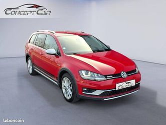 volkswagen golf alltrack vii 2.0 tdi 184ch 4motion