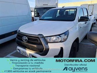 toyota - hilux 2.4 d4d cabina doble gx