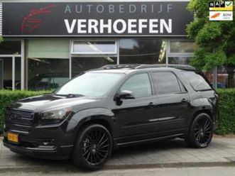 gmc acadia 3.6 - 7 pers - black on black - automaat - 2x pan — gmc — marktplaats