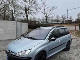 peugeot 206 sw – erste hand – tüv neu – scheckheftgepflegt