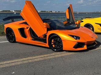used 2014 lamborghini aventador