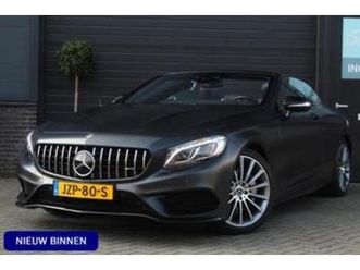 mercedes-benz s-klasse cabrio 500 | full options | burmester — mercedes-benz — marktplaats