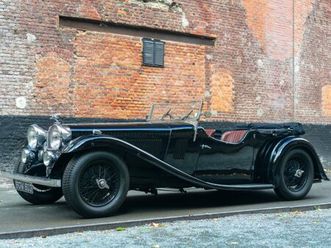 alvis special 1934 speed 20/25 with uprated 3.5l 25 engine