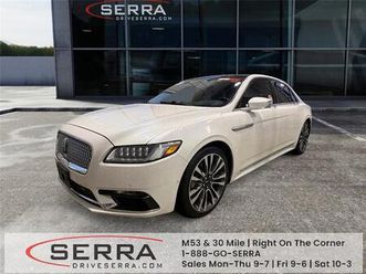 used 2017 lincoln continental reserve