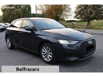 audi a3 sportback 1.0 tfsi 110ch cuirchauf/regvit/carplay/gps/parksensor/attachrem/gar12mois