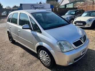 2005 vauxhall meriva