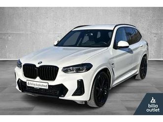 bmw x3 xdrive30e xdrive 30e/m-sport/acc/hud/h-feste/sportseter/s&v-hjul 2022 hvit