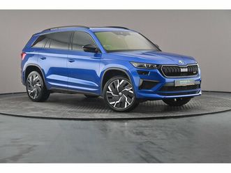 skoda kodiaq vrs 2.0 tsi 245 vrs 4x4 5dr dsg [7 seat]