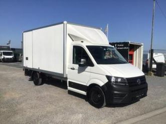 ② volkswagen crafter aluvan/laadlift 2024 51000km 140pk 29950e — camionnettes & utilitaires — 2ememain