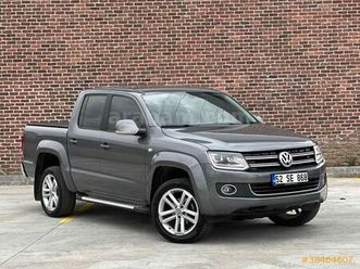 sahibinden volkswagen amarok 2.0 bi-tdi exclusive 2016 model ordu 196.000 km gri (titanyum) - 38464607 | arabam.com