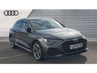 audi a3 40 tfsi e s line 5dr s tronic hatchback 2025, 2936 miles, £28090 - 33218223 - exchangeandmart.co.uk