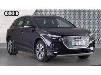 audi q4 210kw 45 82kwh sport 5dr auto [leather]