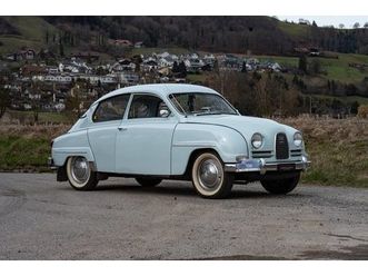 1964 saab 96 - delux