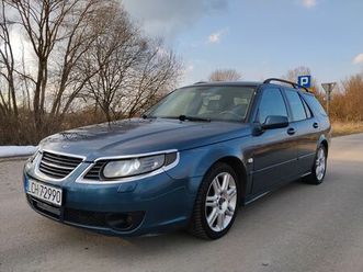 saab 95 2.0 turbo benz 210km 2006r stan dobry bogate wyposażenie rakołupy duże • olx.pl