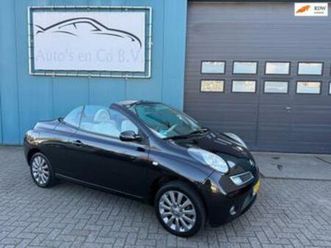 nissan micra c+c 1.4 tekna cabriolet airco cruise 16lm velg — nissan — marktplaats