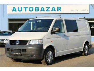 volkswagen transporter 1,9 tdi l2h1,tažné,5.míst