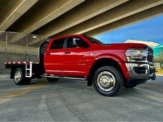 used 2024 ram 5500 slt drw 4wd diesel aisin flat deck goose max tow