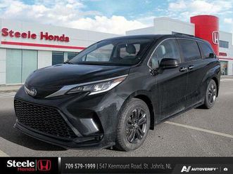 used 2024 toyota sienna xse