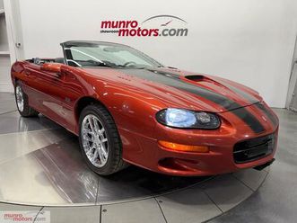 used 2001 chevrolet camaro 2dr convertible z28