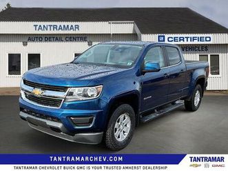 used 2019 chevrolet colorado 4wd work truck