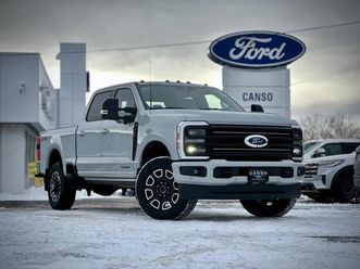 new 2026 ford f-250 super duty srw platinum 4wd crew cab 6.75' box