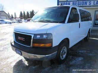 used 2016 gmc savana 3/4 ton people-moving 12 passenger 6.0l - v8.. sliding-passenger-door.. shorty.. air-conditioning.. cd/aux input.. keyless entry..